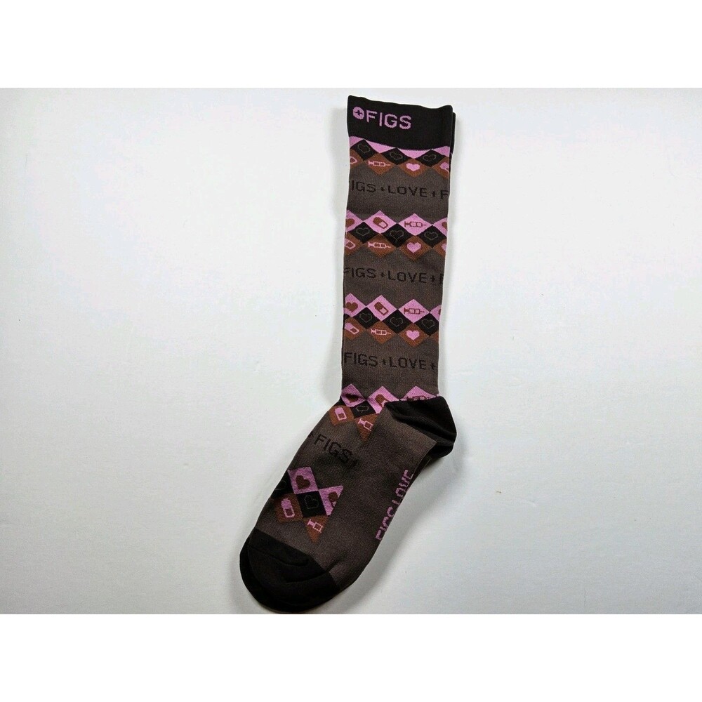 FIGS Compression Figs Love Nurse Medical Socks Size S